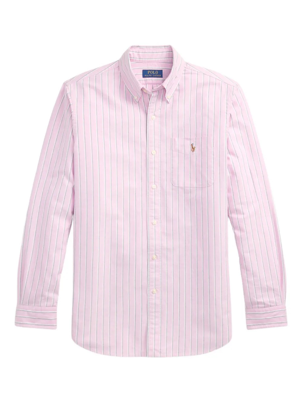 CAMISA M/L-6832C PINK MULTI
