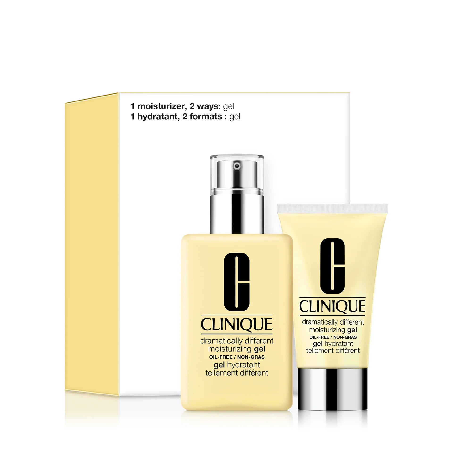 SET 1 MOISTURIZER, 2 WAYS: GEL