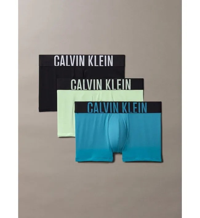 BOXER CAB. -TRUNK 3PK-BLACK/TEAL BREEZE/FOREST FREEZ-L - L