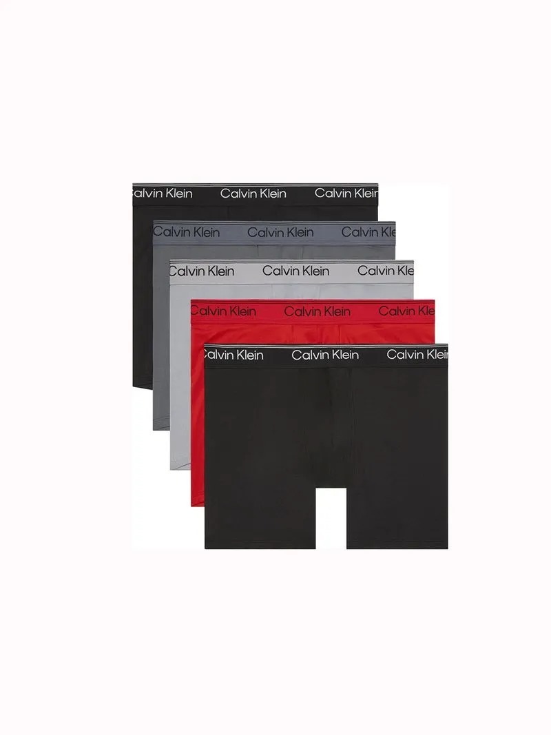 BOXER CAB. -BRIEF 5 PK-BLACK/ TURBULENCE/ SLEET/ ADRE-L - L