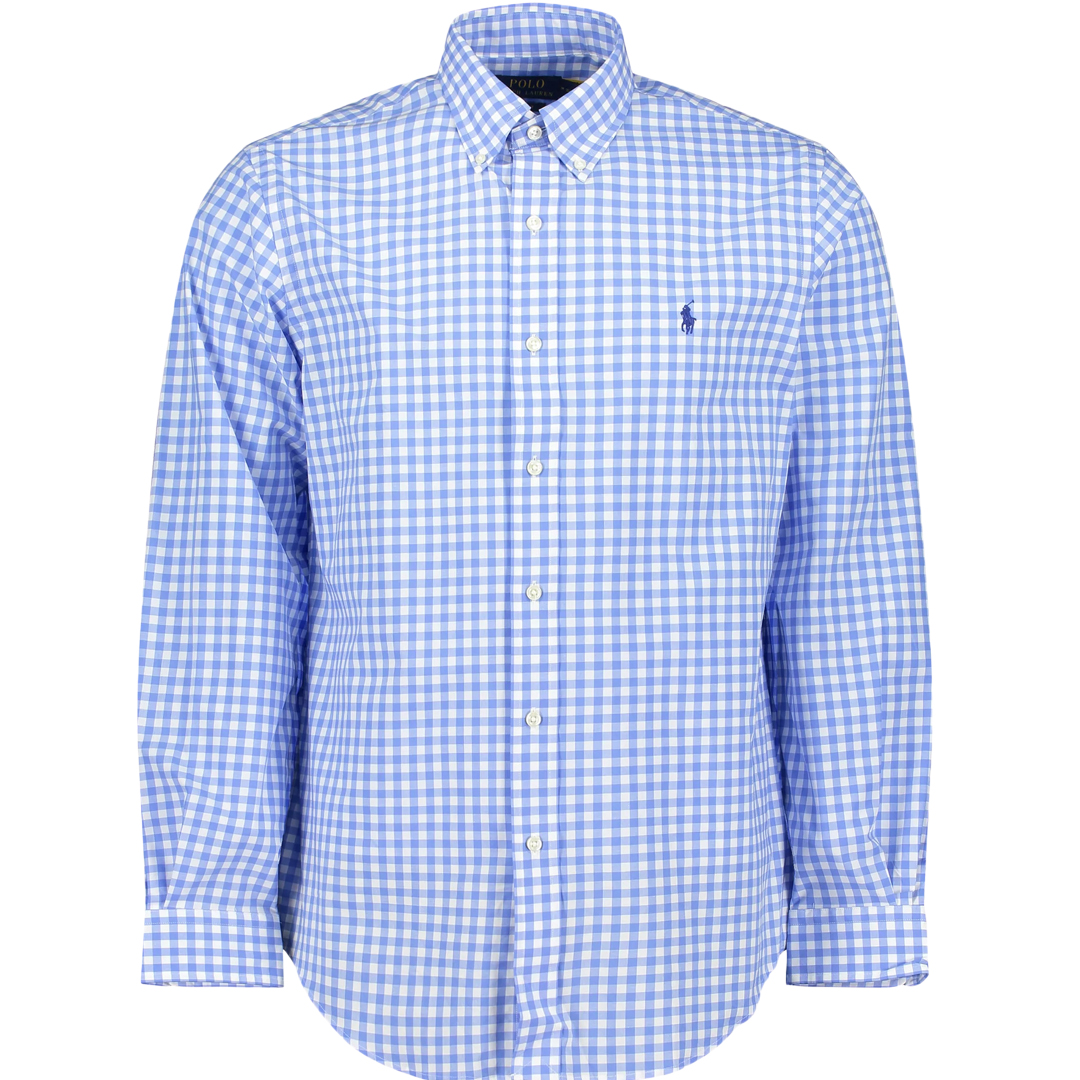 CAMISA M/L CAB. -5232A BLUE/WHITE
