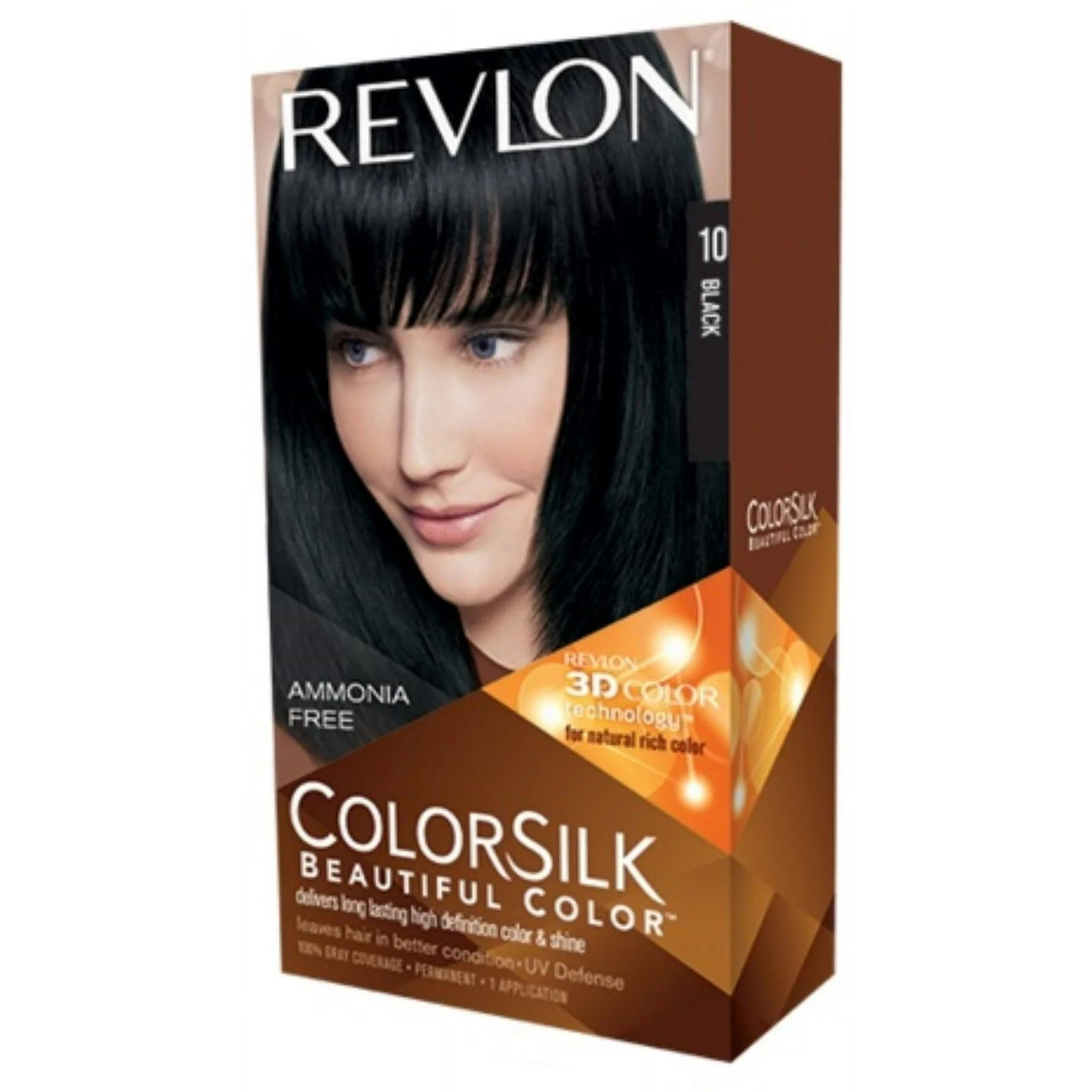 HAIR COLORSILK BLACK - 1 N - ( 7798-10 )