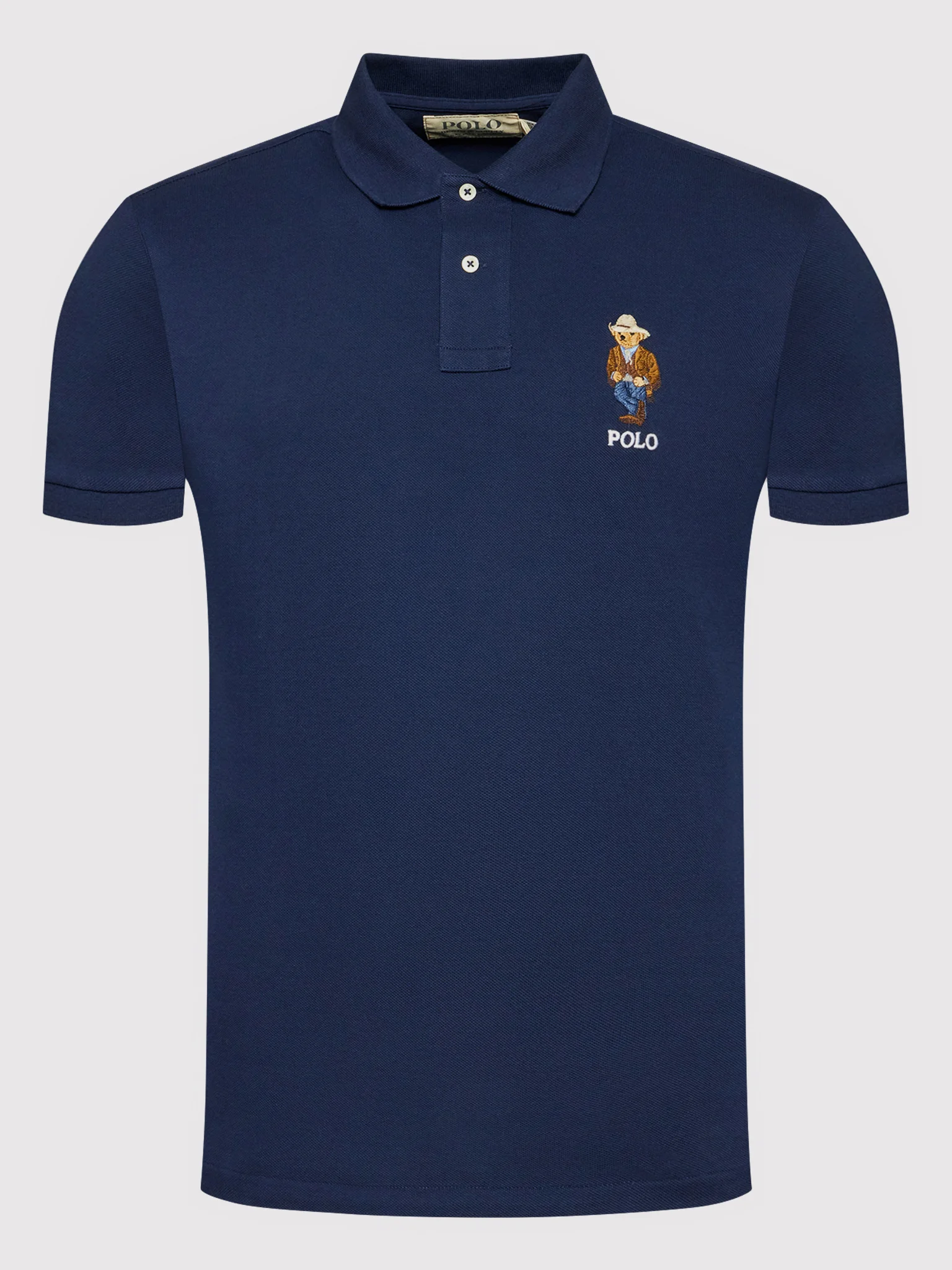 REMERA C/POLO PIQUET-CR21 CRUISE NAVY COWBOY