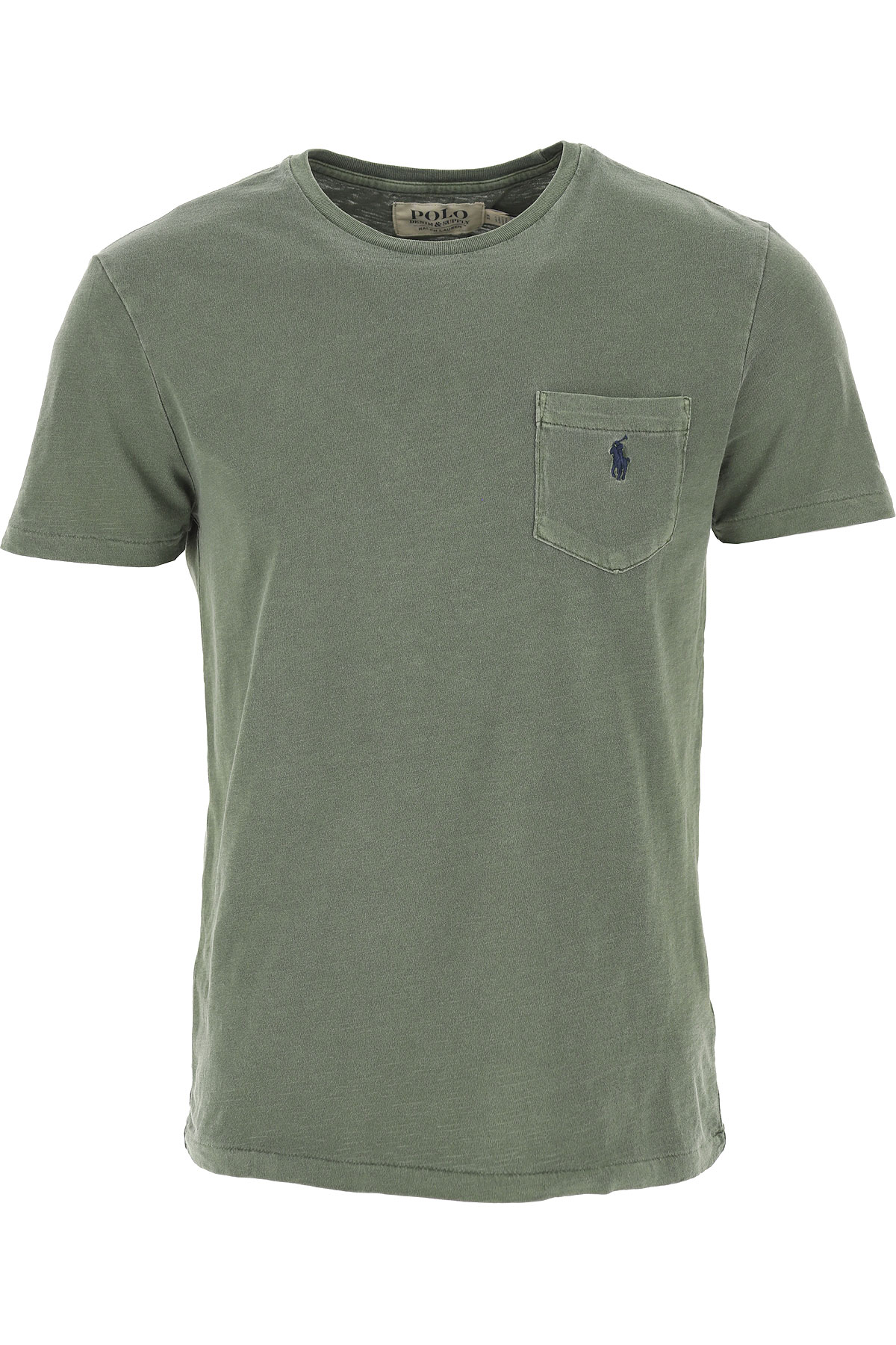 T-SHIRT C/R C/BOL-ARMY OLIVE-XL - XL