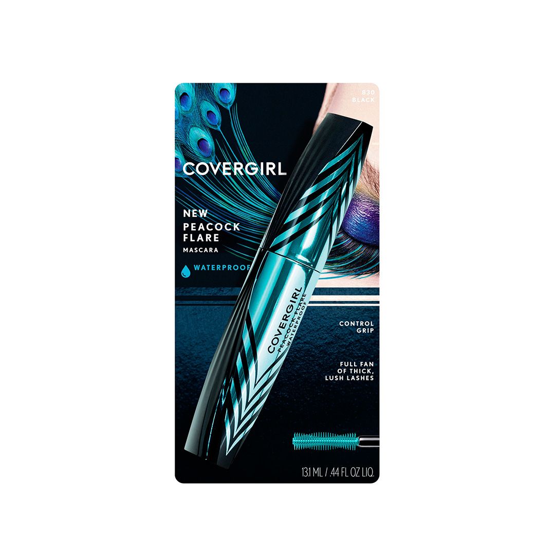 PEACOCK FLARE MASCARA WP, BLACK