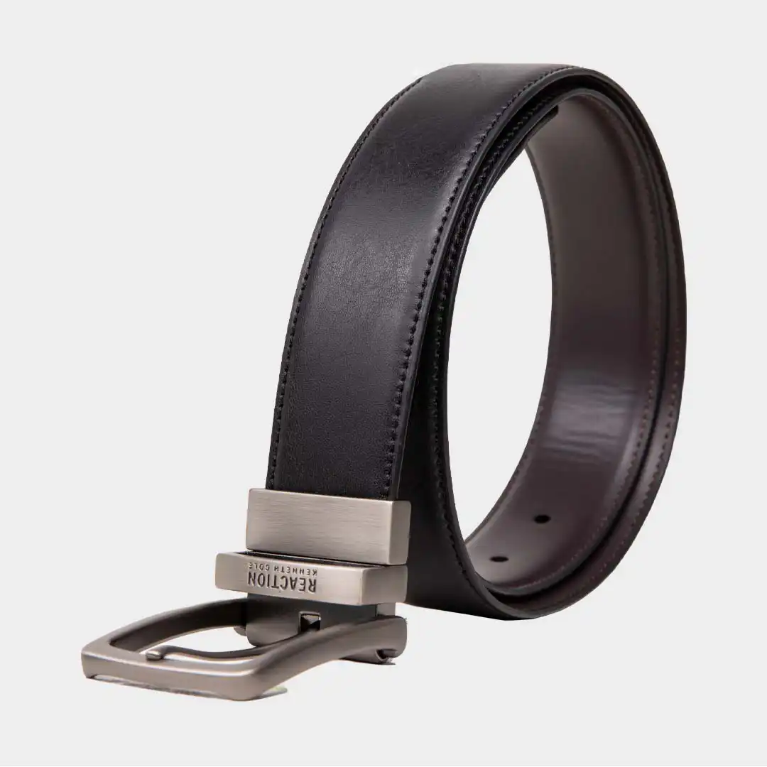 CORREA REVERSIBLE CAB.BLK/DK BRO30