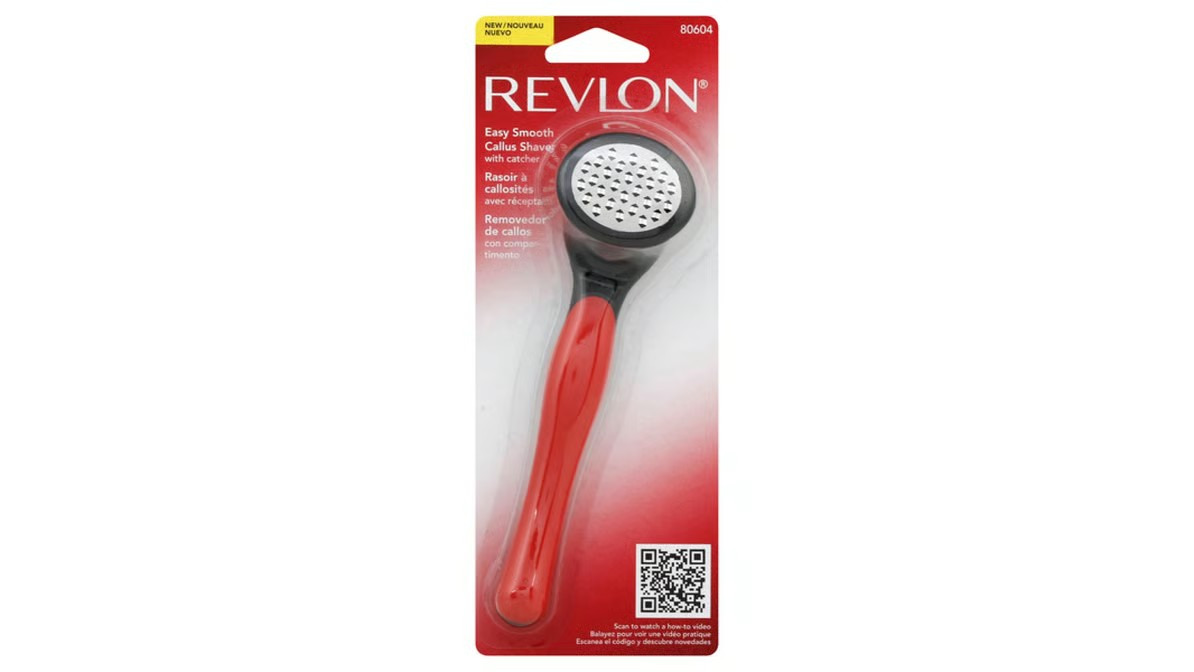 EASY SMOOTH CALLUS SHAVER WITH CATCHER