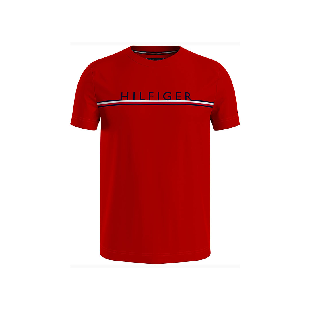 T-SHIRT FASHION CAB.-PRIMARY RED-S - S