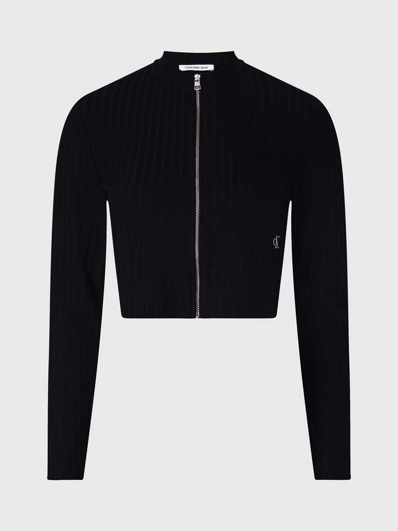 T-SHIRT DAMA M/L-CK BLACK