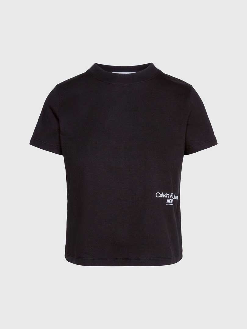 T-SHIRT DAMA -CK BLACK