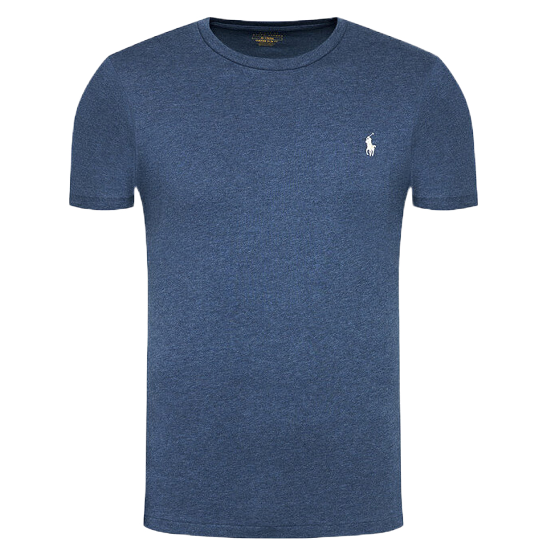 T-SHIRT C/R CAB.-DERBY BLUE HEATHER