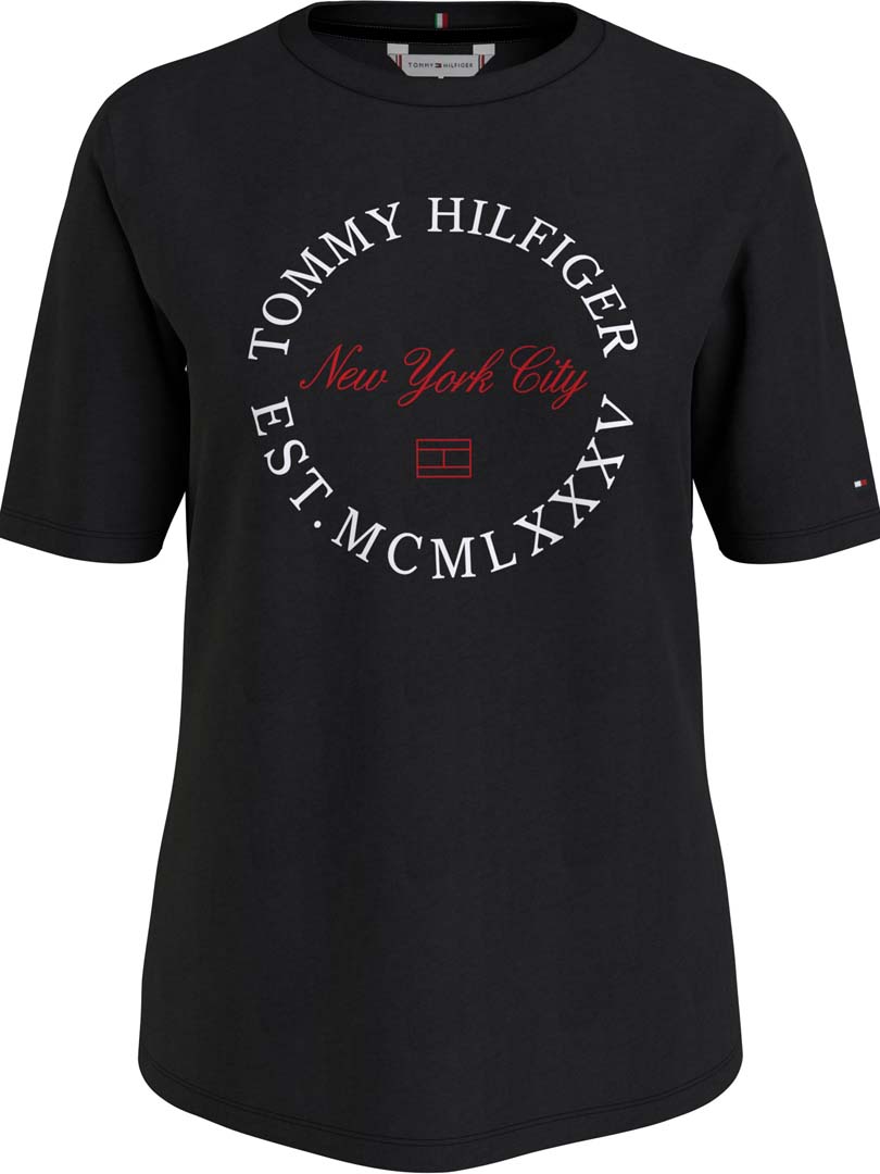 T-SHIRT FASHION DAMA BLACK S - S