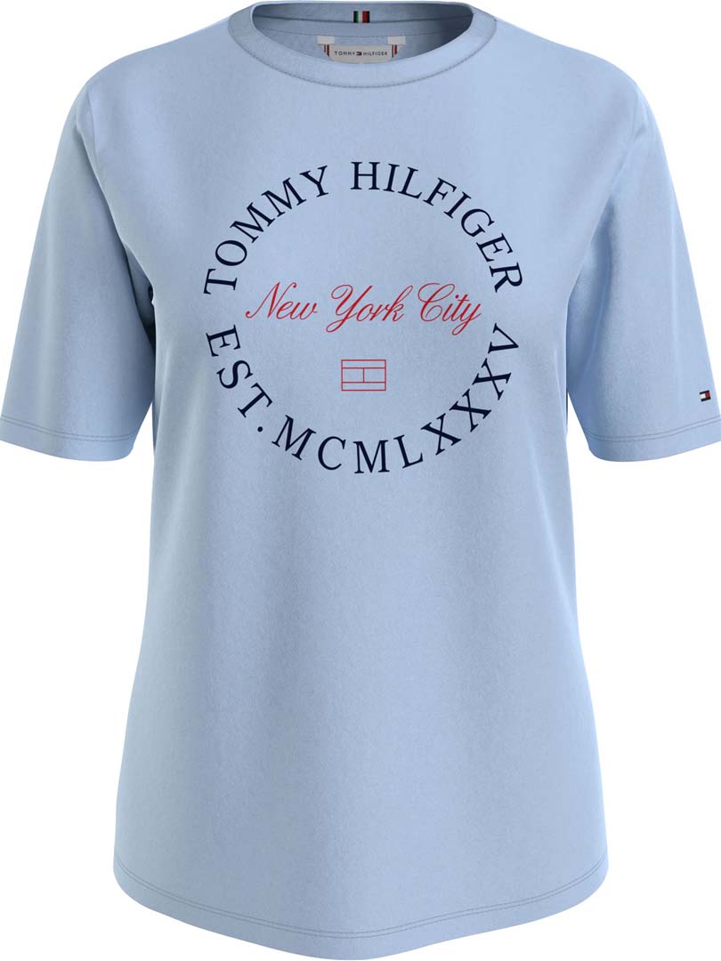 T-SHIRT FASHION DAMA BREEZY BLUE