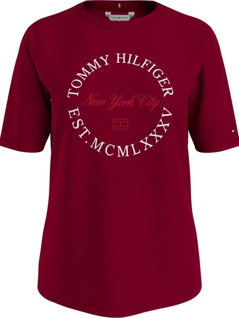 T-SHIRT FASHION DAMA ROUGE S - S