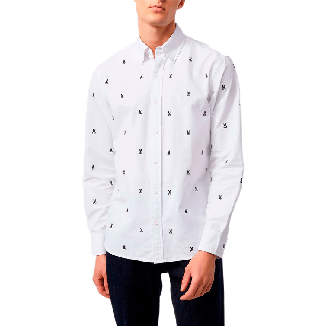 CAMISA CABALLERO-WHITE -L - L