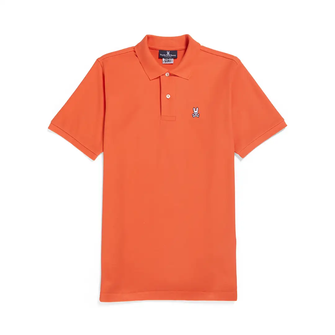 REMERA C/POLO CABALLERO-ORANGE BURST