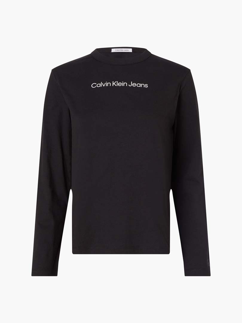 T-SHIRTS DAMA M/L-CK BLACK / CIRRUS