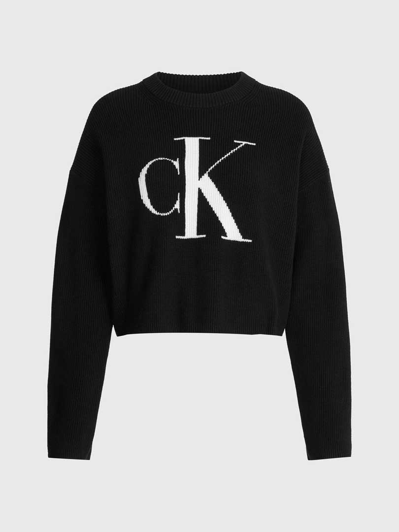 SWEATER DAMA -CK BLACK