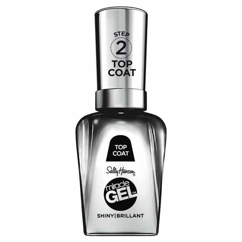 SH MIRACLE GEL SHINY TOP COAT 14.4ML
