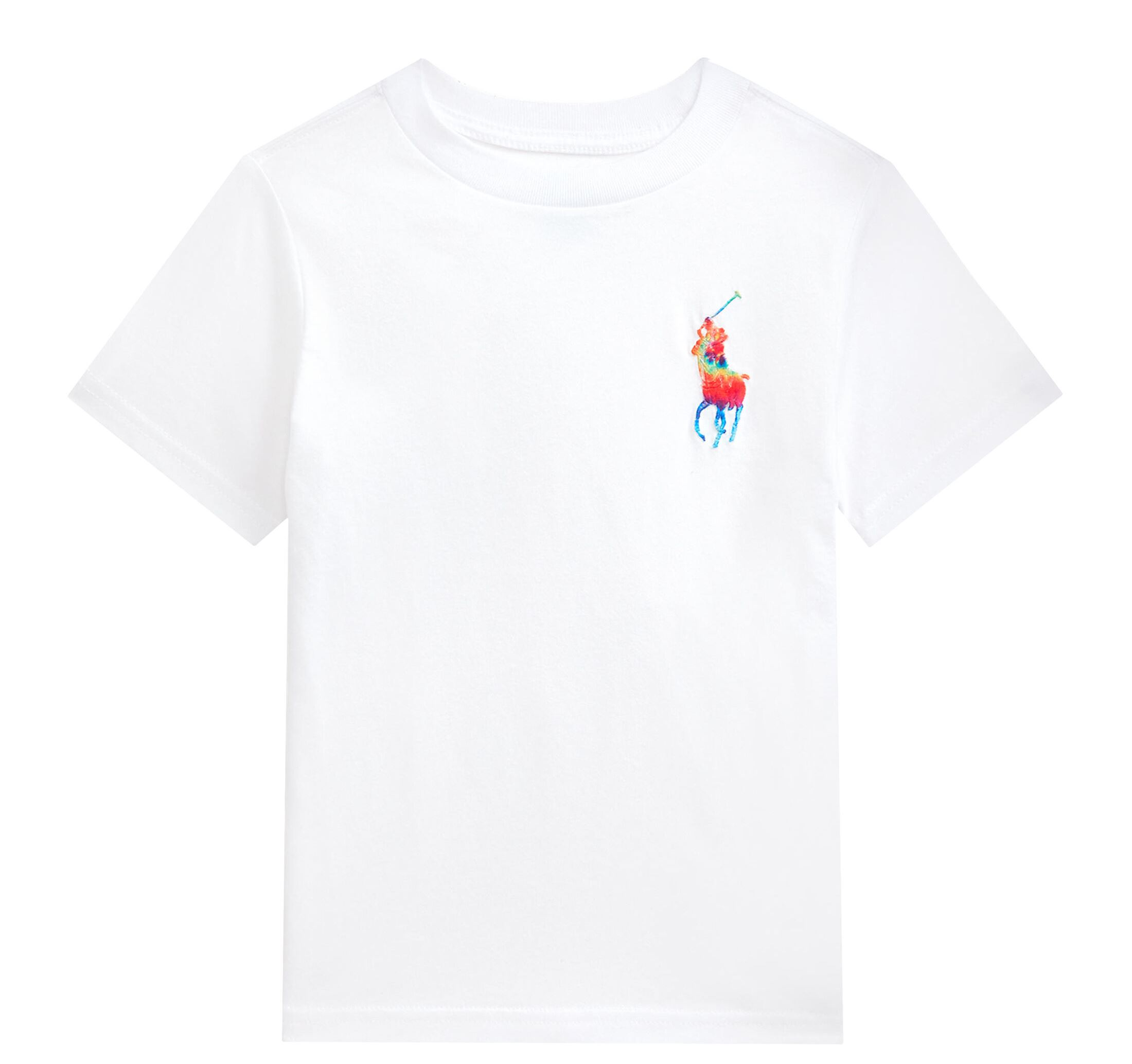 T-SHIRTS C/R BOYS-WHITE