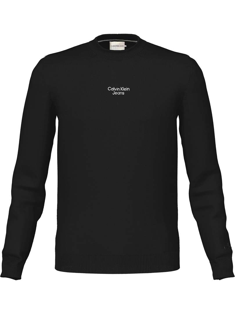 SUDADERA CABALLERO -CK BLACK