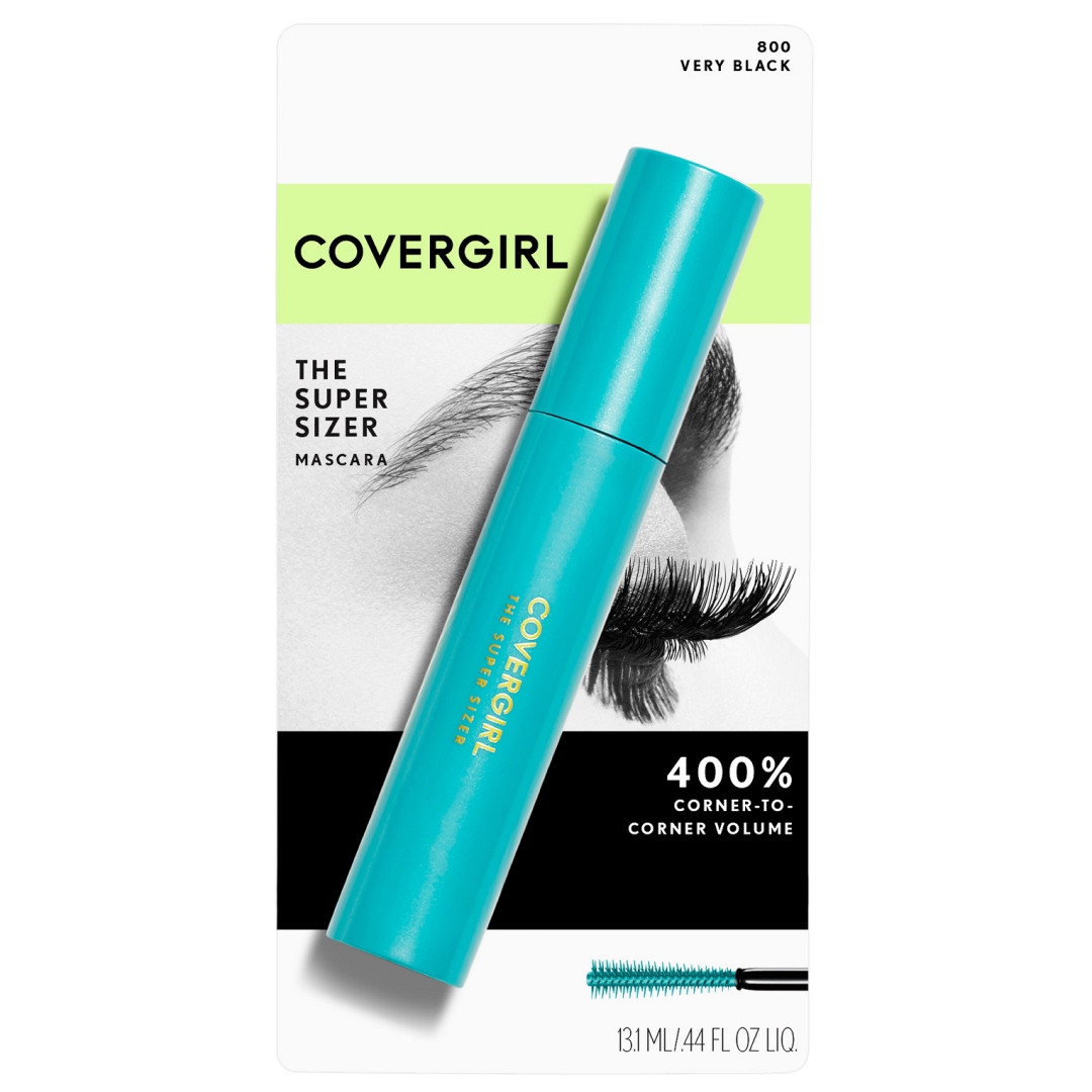 THE SUPER SIZER MASCARA, VERY BLACK