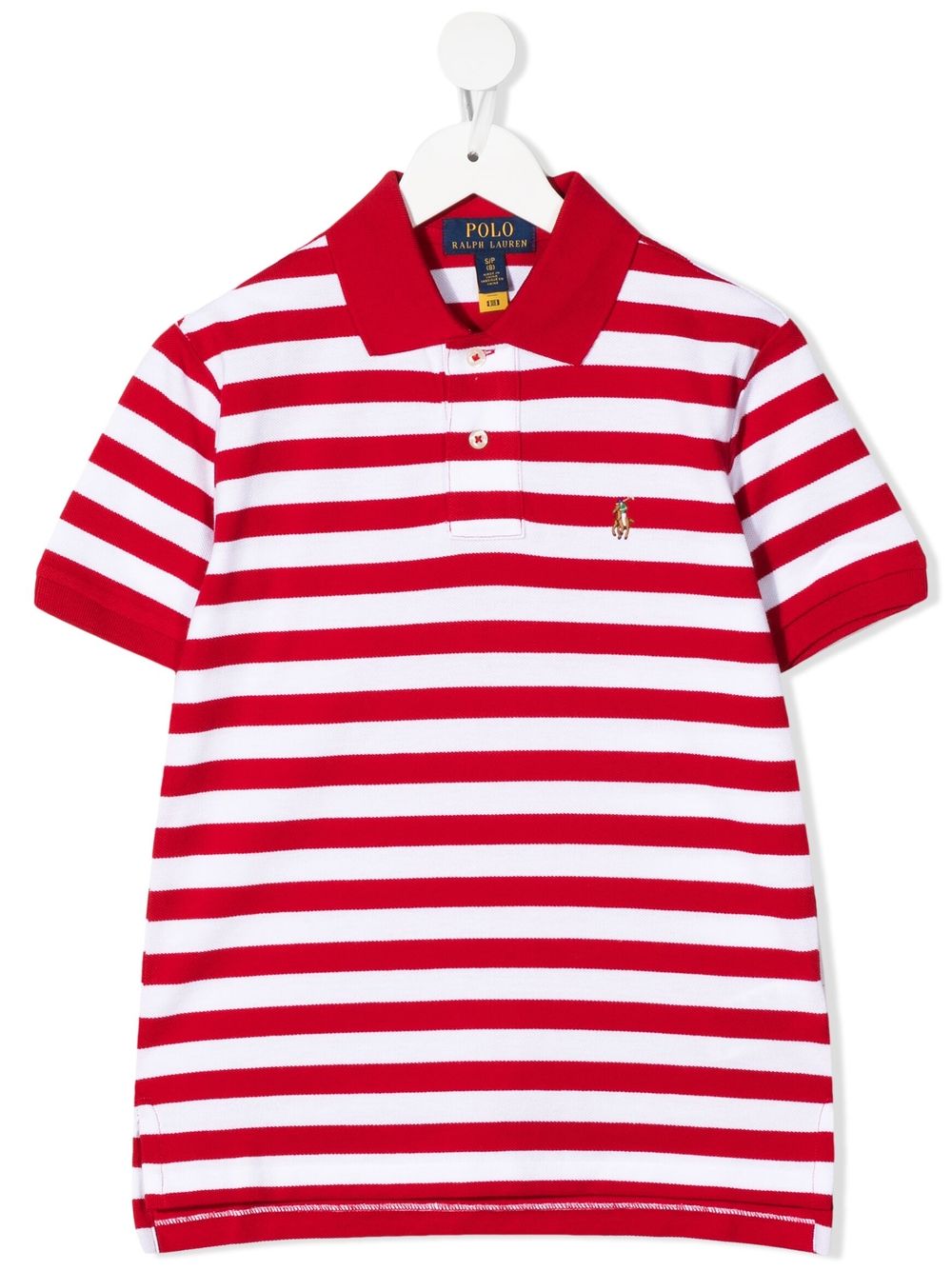 REMERA C/POLO BOYS-RL 2000 RED/WHITE-XL - XL