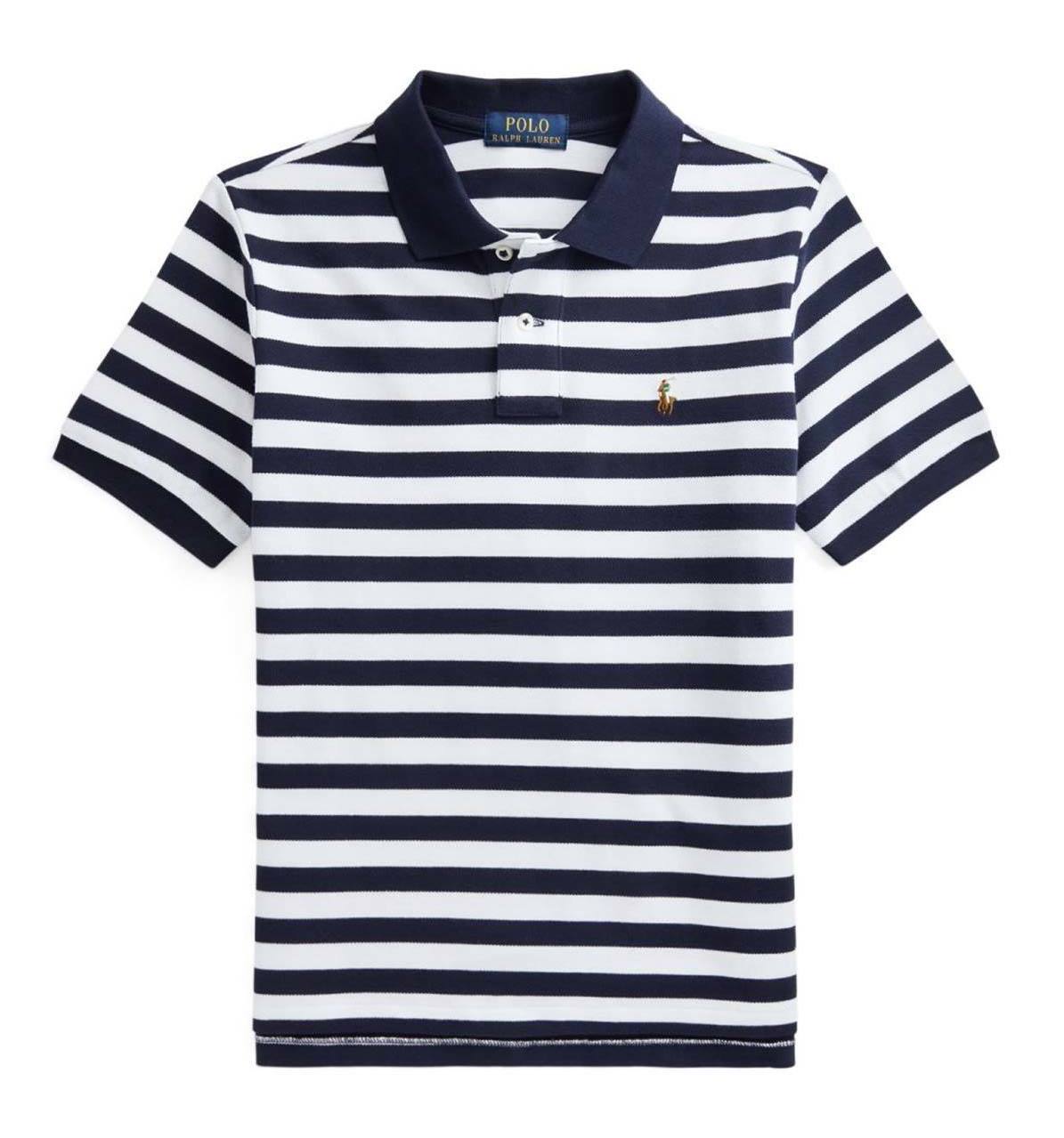 REMERA C/POLO BOYS-FRENCH NAVY/WHITE-XL - XL