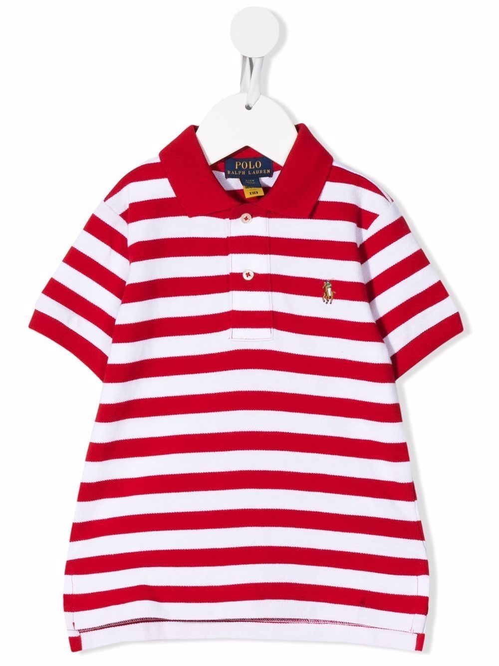 REMERA C/POLO TOD.BOYS-RL 2000 RED/WHITE-2/2T - 2T