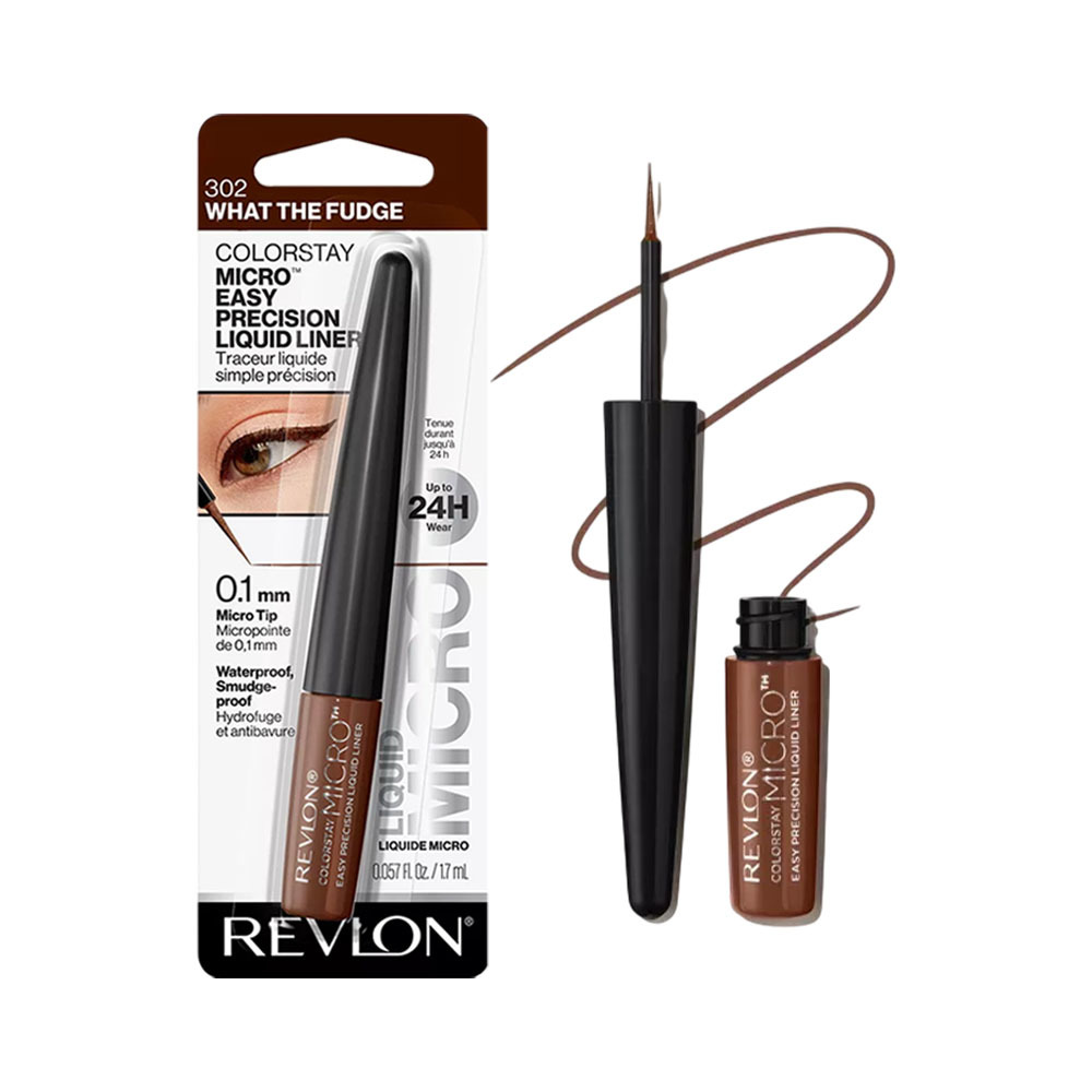 COLORSTAY MICROLIQUID EYE LINER, WHAT THE FUDGE