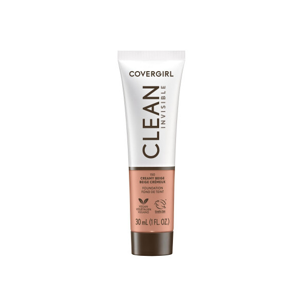 CLEAN INVISIBLE FOUNDATION, CREAMY BEIGE 150