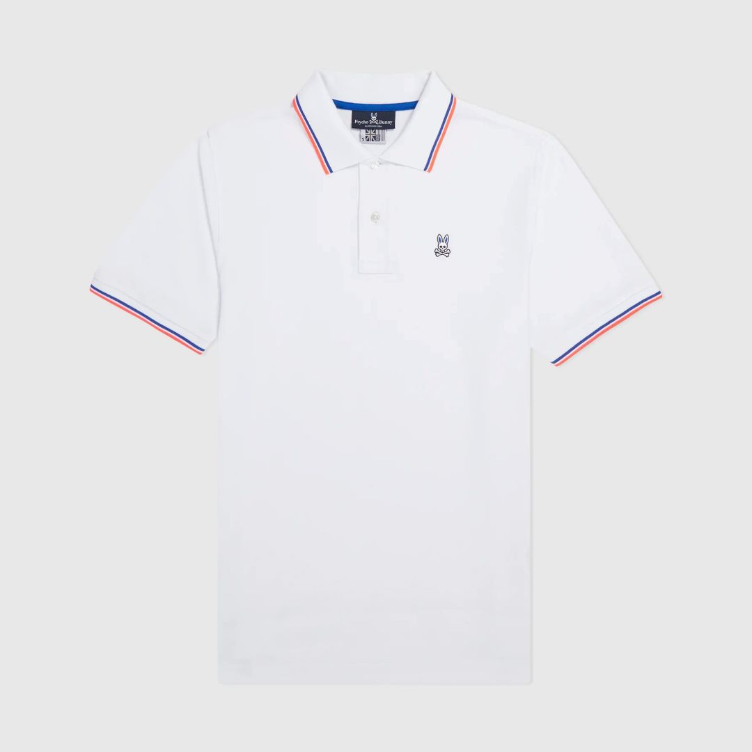 REMERA C/POLO CABALLERO-WHITE