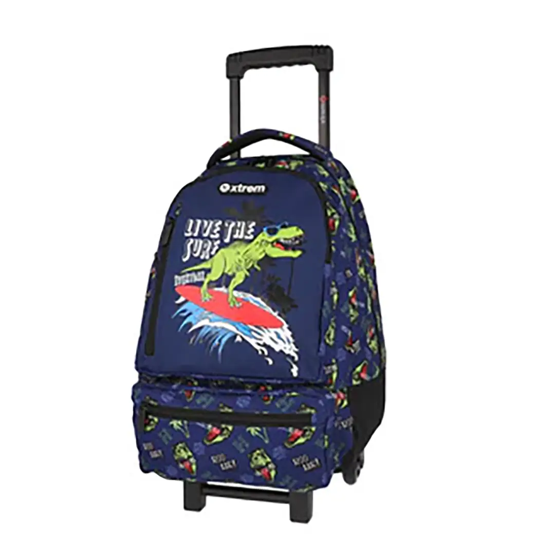 TROLLEY RUN 2AR BLUE DINO