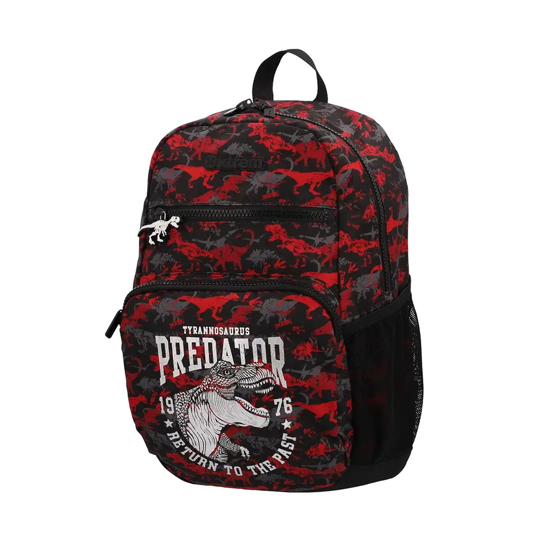 SCHOOL BACKPACK BOLT 220 RED DINO