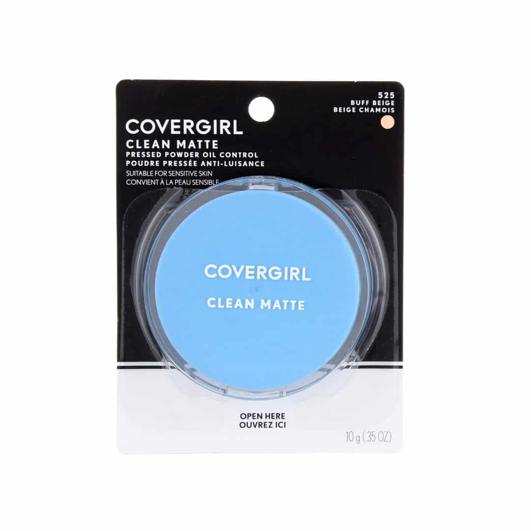 CLEAN MATTE PRESSED POWDER, BUFF BEIGE