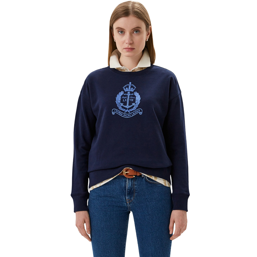 SUDADERA DAMA-FRENCH NAVY/BLUE