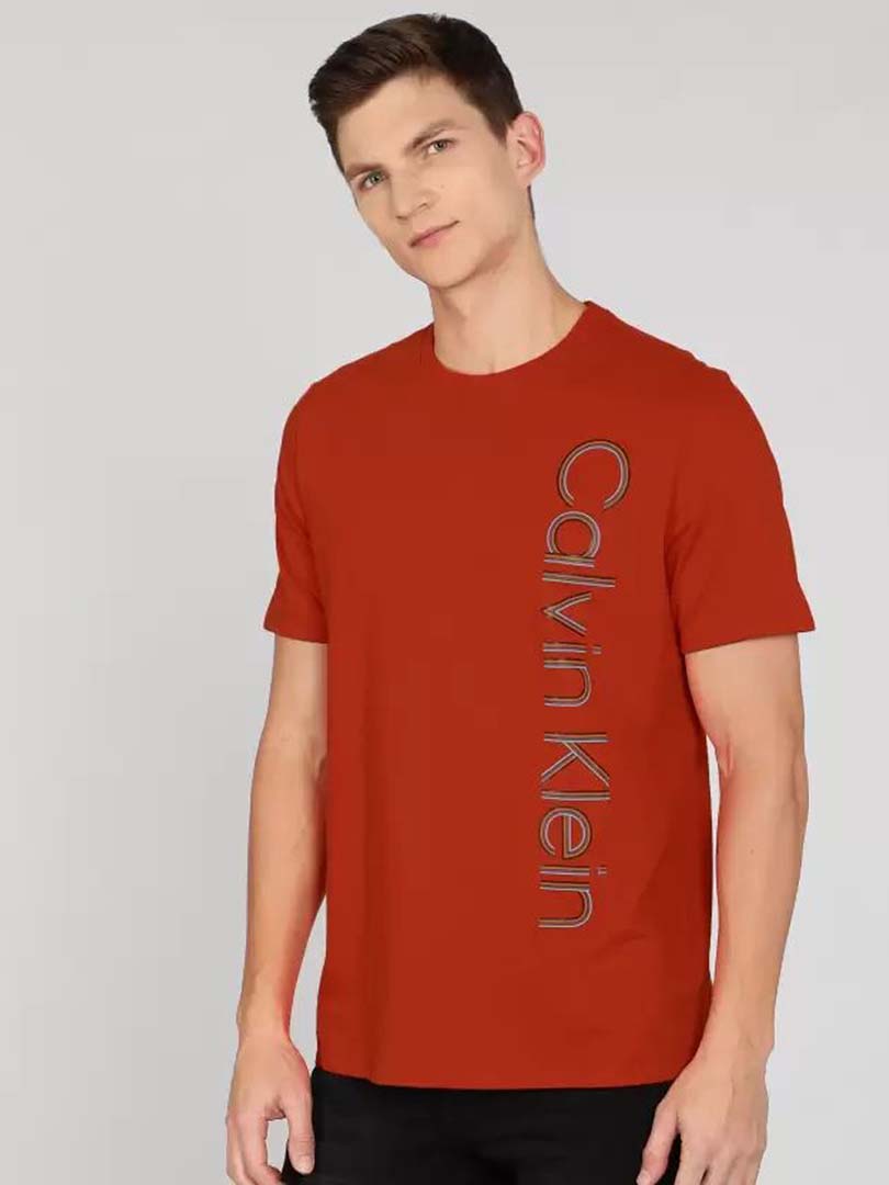 T-SHIRT CABALLERO M/C-BRONZED ORANGE