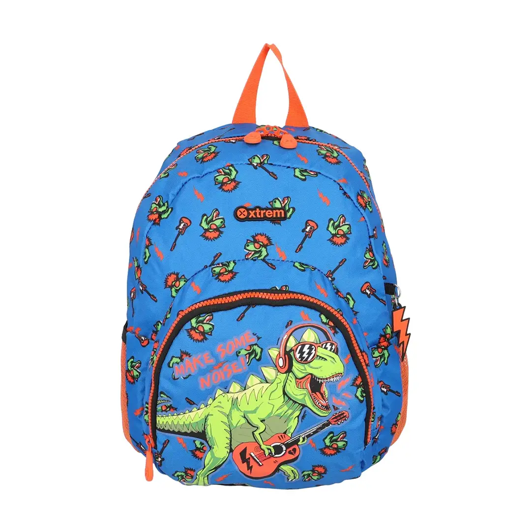 SCHOOL BACKPACK POWER 211 BLUE DINO