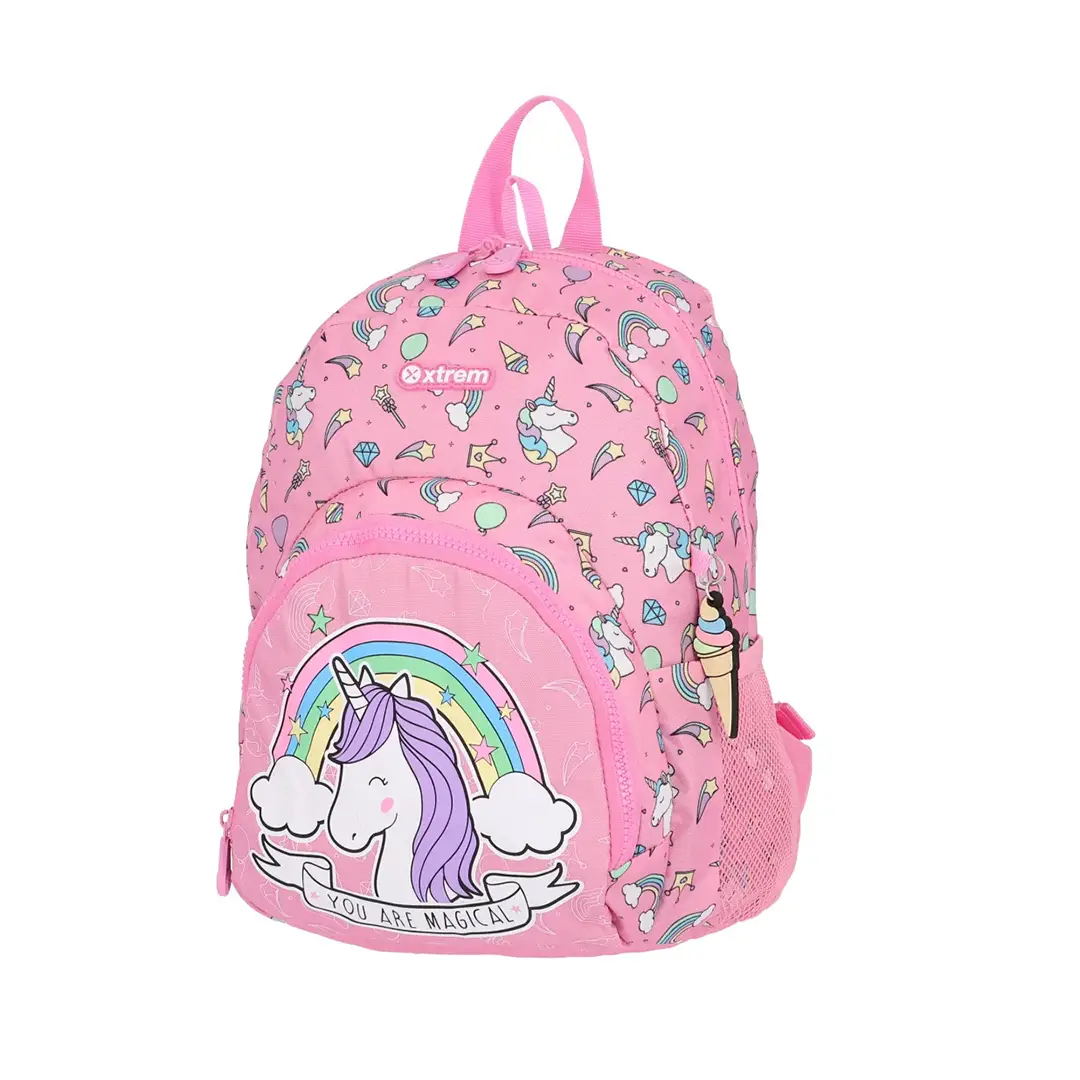 SCHOOL BACKPACK POWER 211 PINK UNICORN