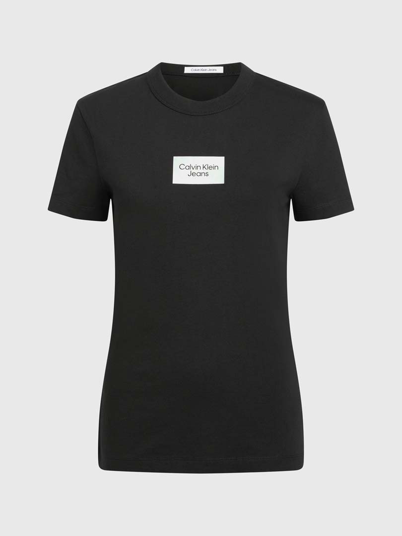 T-SHIRT DAMA M/C-CK BLACK-M - M