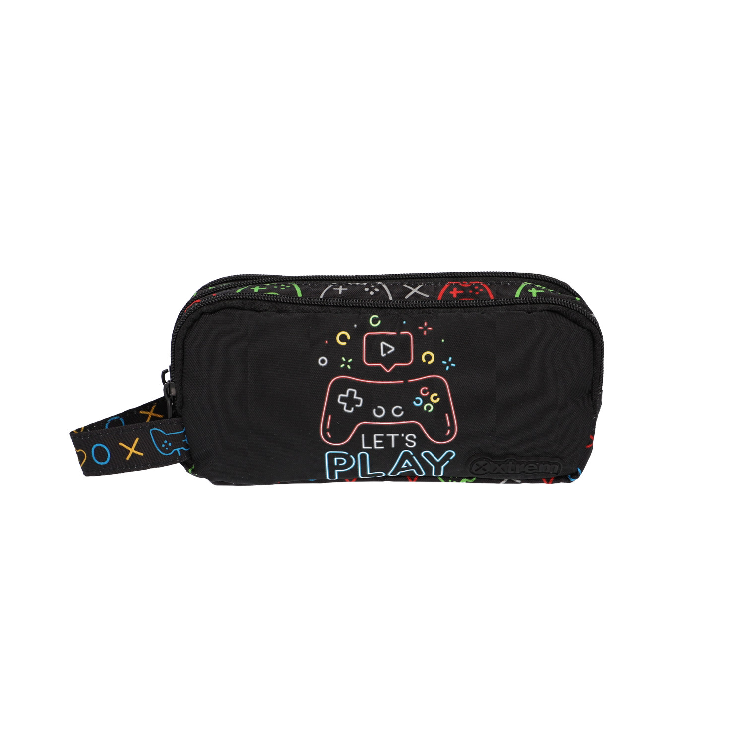 PENCIL CASE UNIVERSITY 208 BLACK GAMER