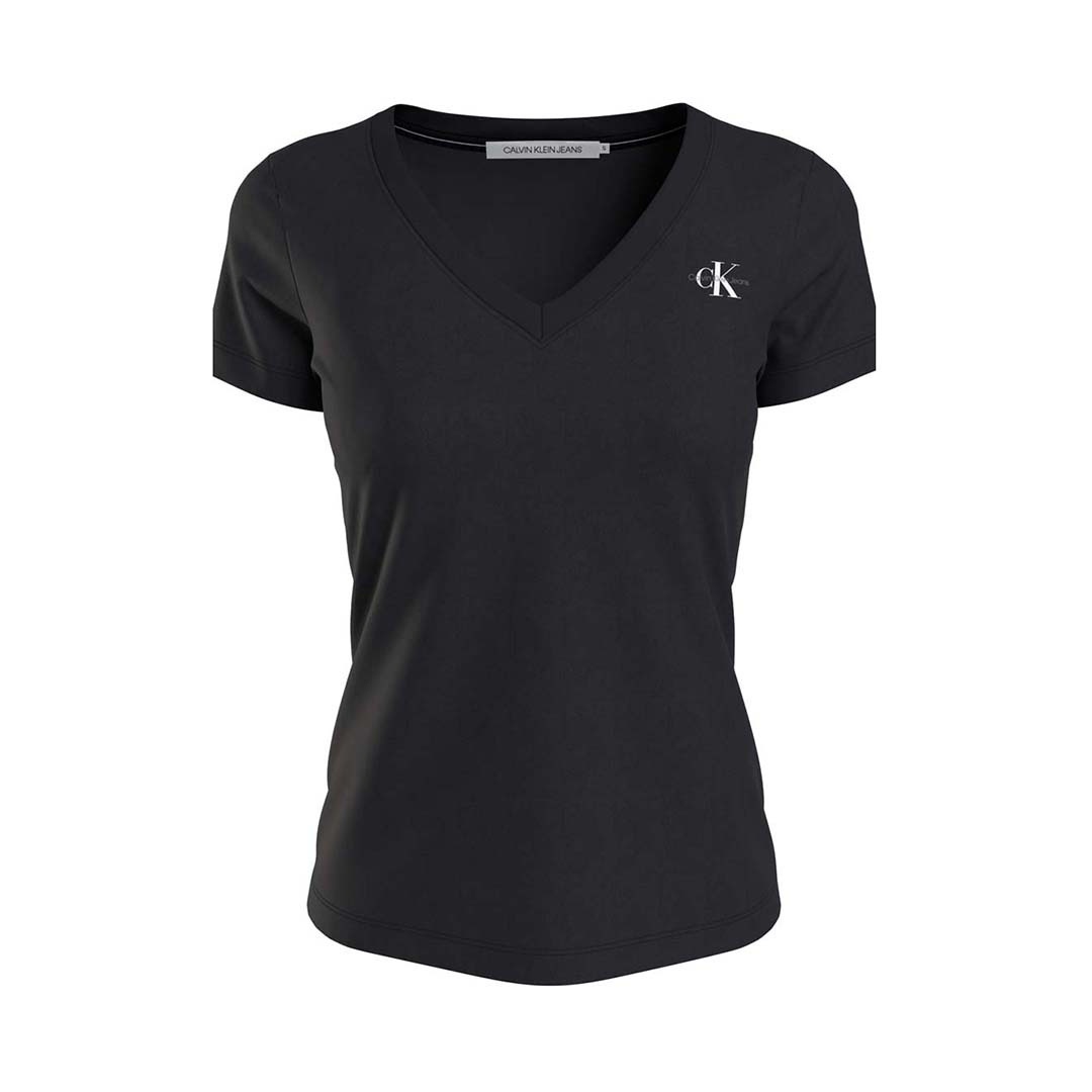 T-SHIRT DAMA M/C-CK BLACK-L - L