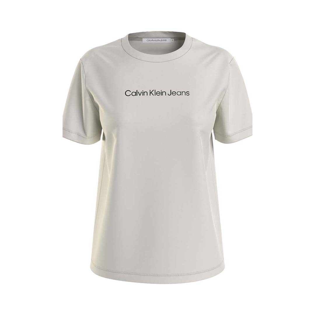 T-SHIRT DAMA M/C-IVORY