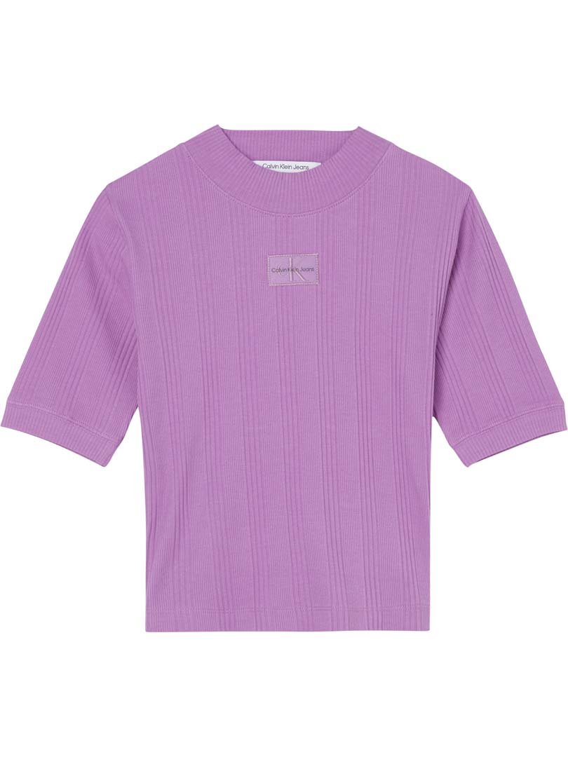 T-SHIRT DAMA M/C-IRIS ORCHID
