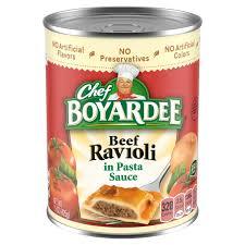 CB RAVIOLES DE CARNE EN SALSA DE TOMATE