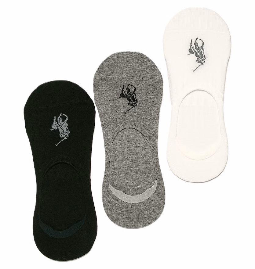 MEDIAS CAB. PQX3-BLACK / WHITE / GREY - OS