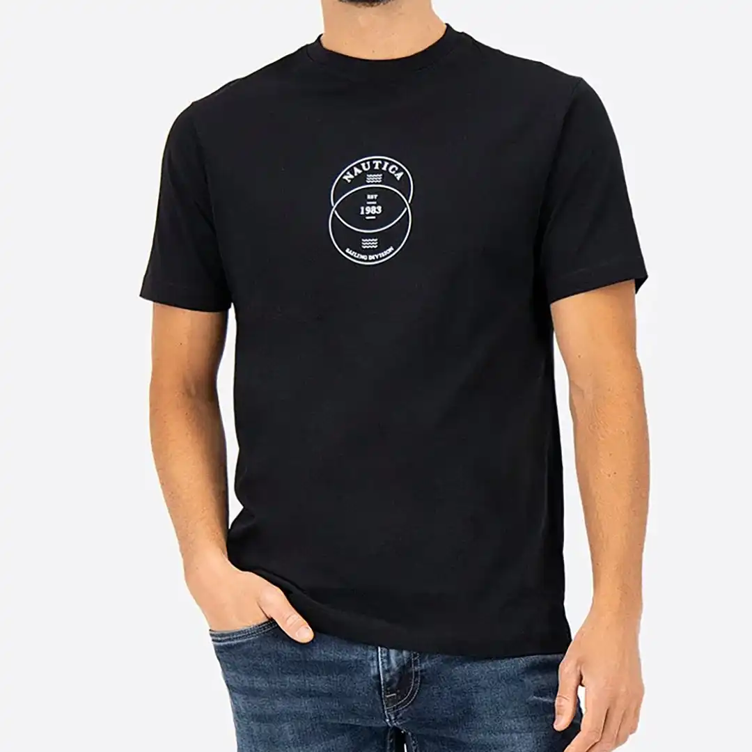 T-SHIRT FASHION CAB. BLACK-L - L