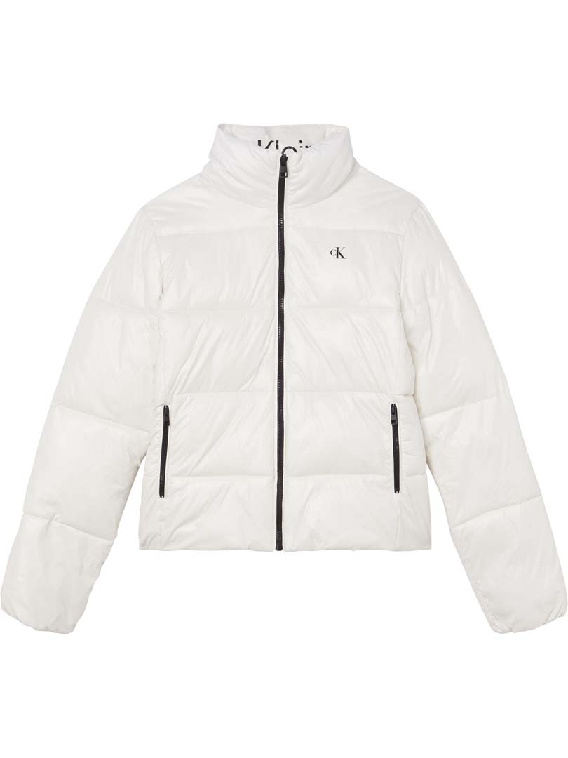 CAMPERA DAMA-IVORY/CK BLACK-XL - XL