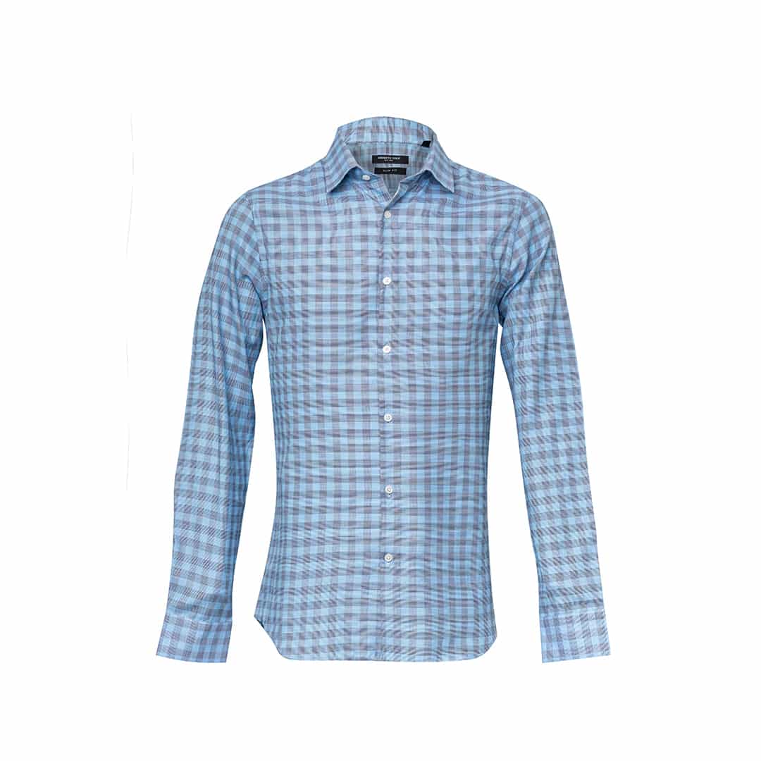 CAMISA P/CABALLERO BLUE M