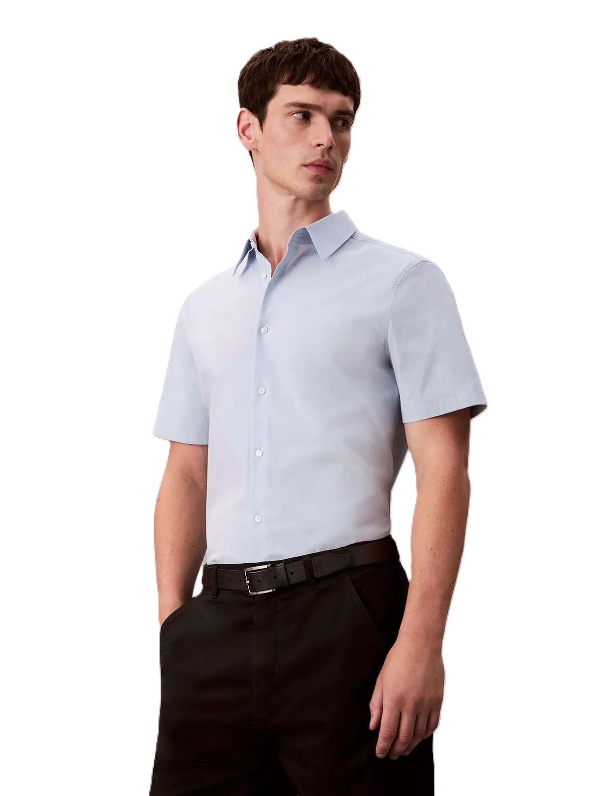 CAMISA M/C CAB.SLIM DE ALGODON-XENON